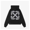 Off-White Wavy Arrow Embroidered Hoodie