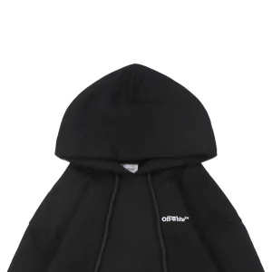 Off-White Wavy Arrow Embroidered Hoodie