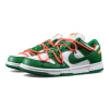 Off-White x Dunk Low 'Pine Green' 2019