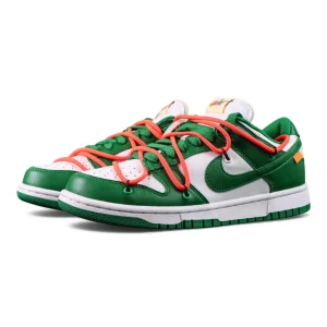 Off-White x Dunk Low 'Pine Green'