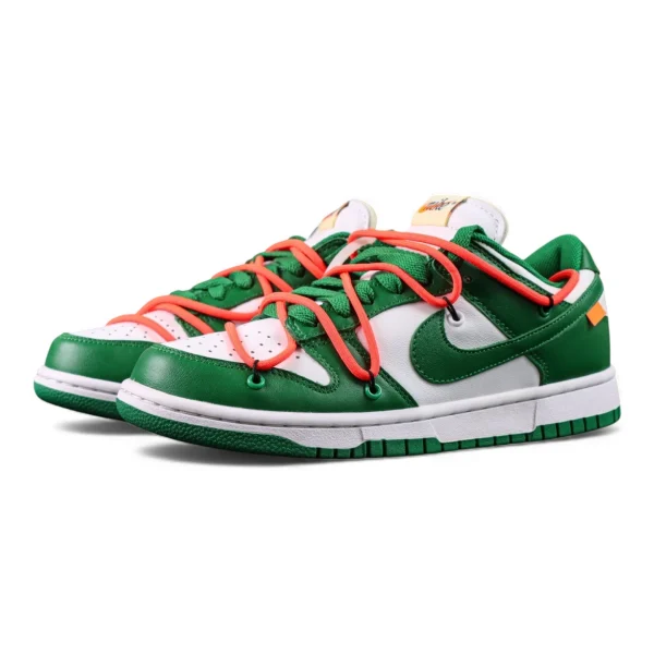 Off-White x Dunk Low 'Pine Green'