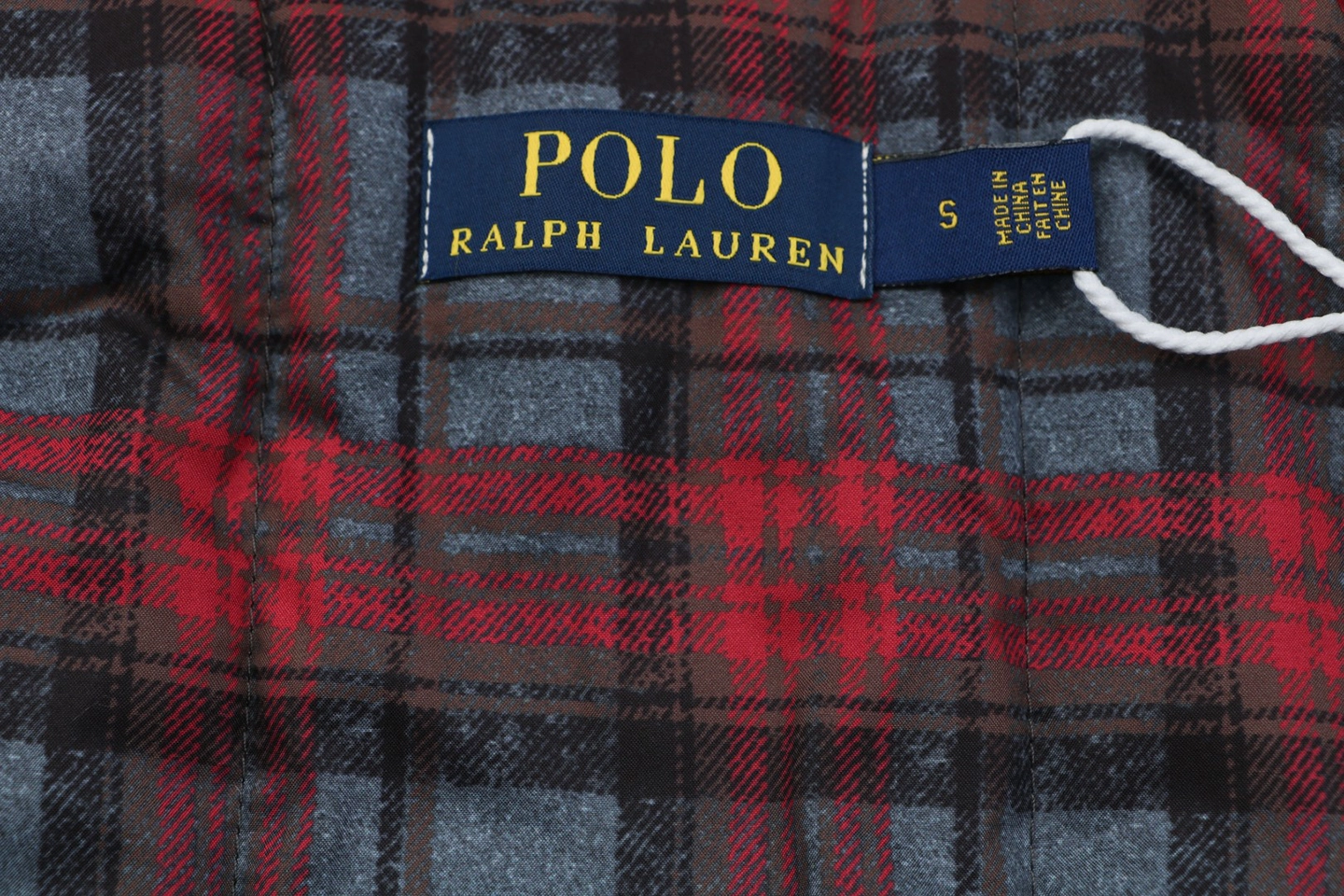 Ralph Lauren N81 Vintage Corduroy Collar Padded Jacket Brand label