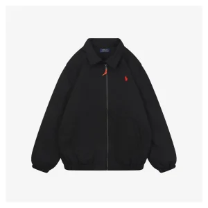 Ralph Lauren Polo N82 Navy-Inspired Insulated Jacket Black Front view