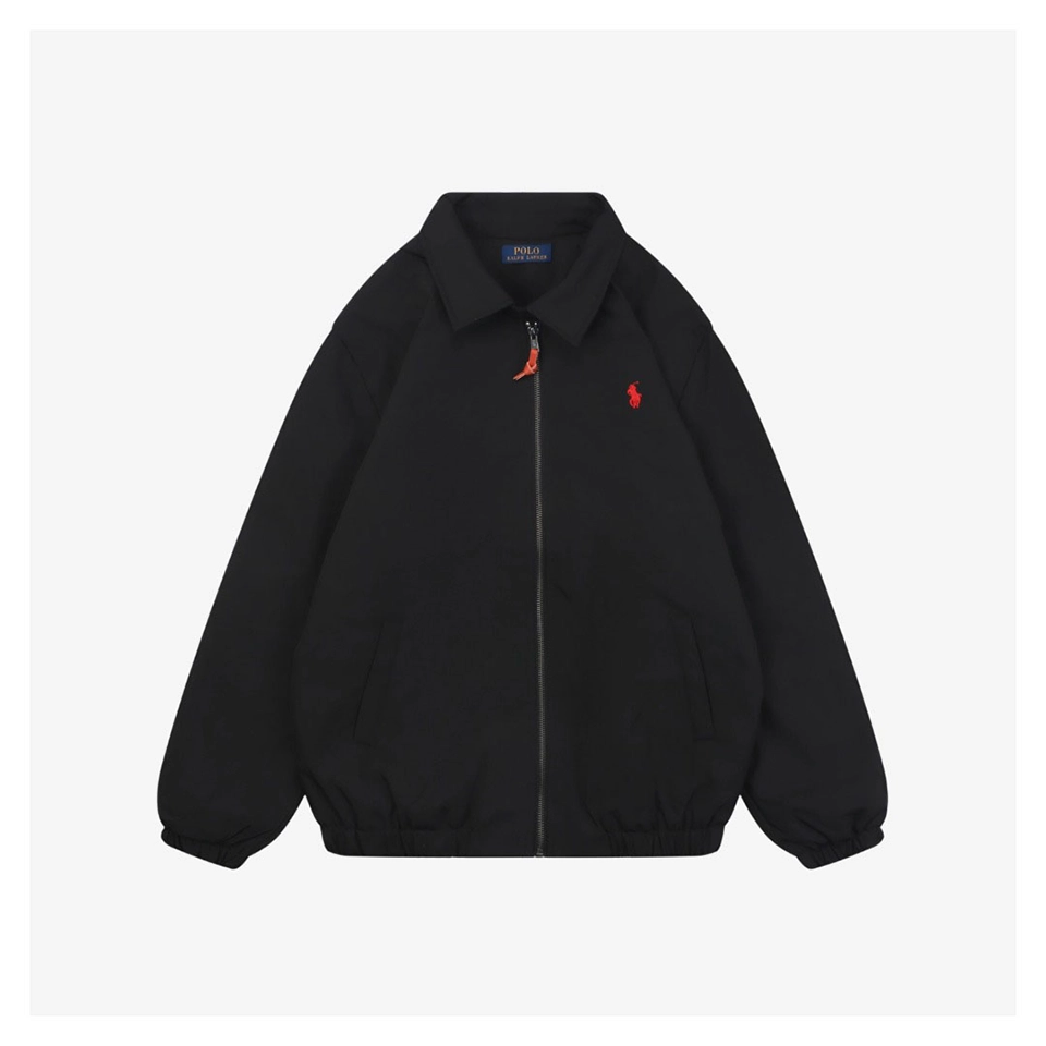 Ralph Lauren Polo N82 Navy-Inspired Insulated Jacket Black Front view