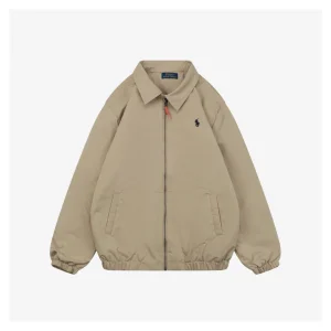 Ralph Lauren Polo N82 Navy-Inspired Insulated Jacket Brown Front view