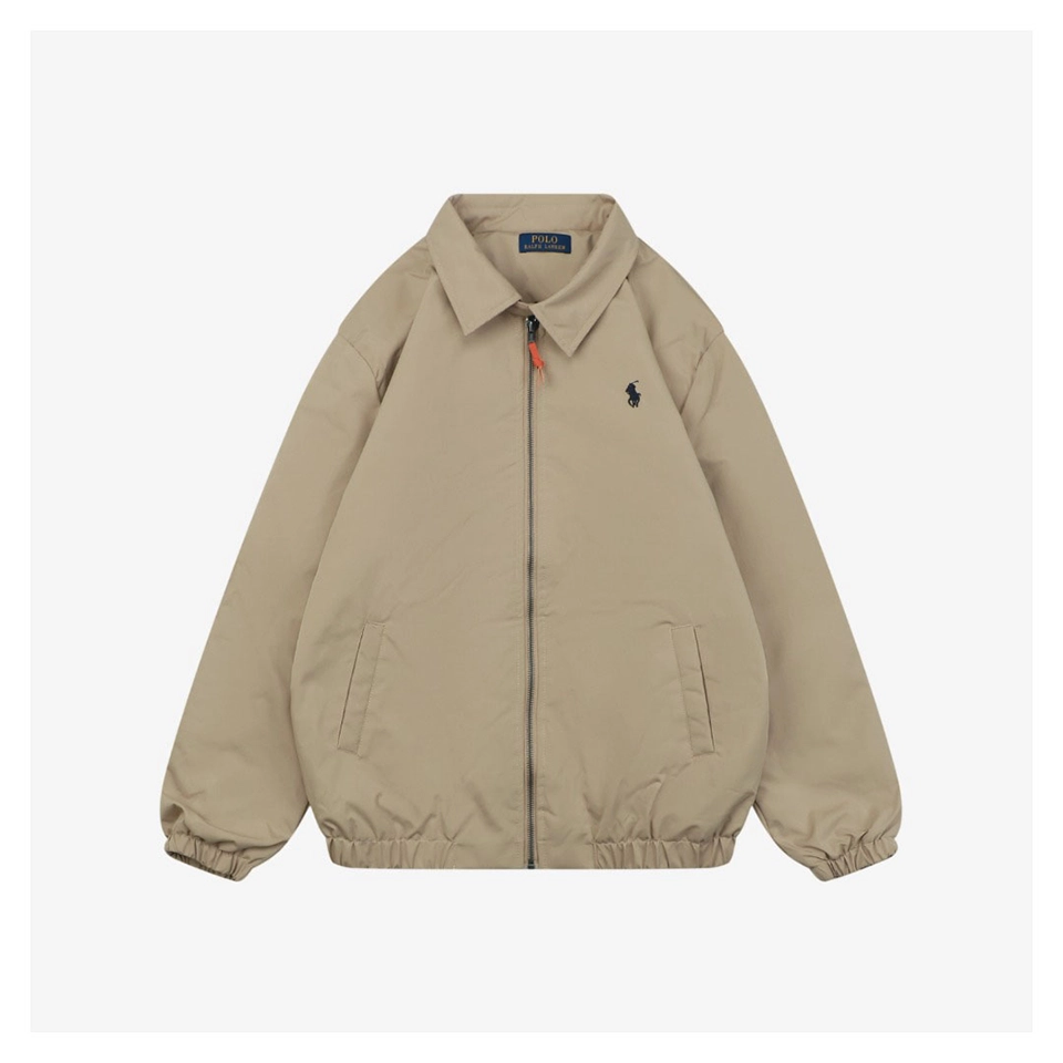 Ralph Lauren Polo N82 Navy-Inspired Insulated Jacket Brown Front view