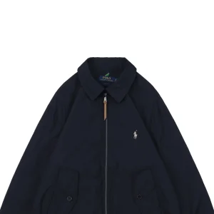 Ralph Lauren Polo Pony Double Pocket Button Jacket Navy