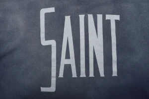 Saint Michael Fantasia Mickey Printed Crewneck Sweatshirt Back Print