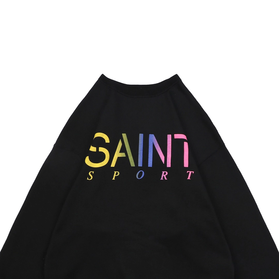 Saint Michael Gradient Logo Crewneck Sweatshirt