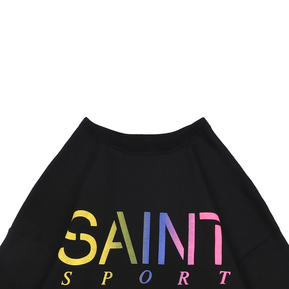 Saint Michael Gradient Logo Crewneck Sweatshirt