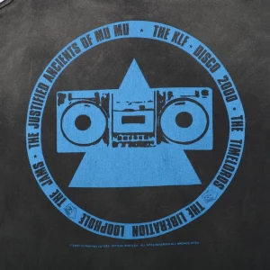 Saint Michael KLF Graphic Vintage-Washed Shirt Back view