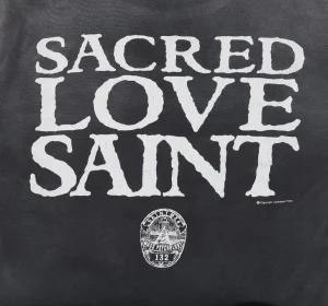 Saint Michael Vintage Jesus Graphic Shirt Back Print