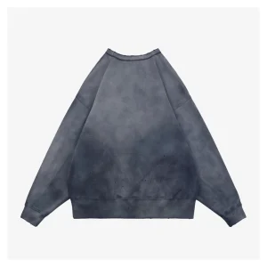 Saint Michael Vintage “Saint Power” Heart Graphic Crewneck Sweatshirt Back view