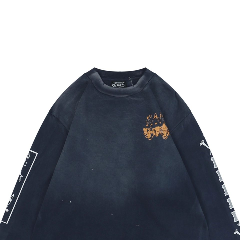 Saint Michael Wolf & Nails Graphic Shirt