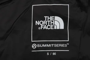 TNF Cloud Down Hooded Jacket Black Brand Print