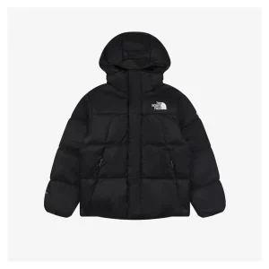 TNF Cloud Down Hooded Jacket Black Front view