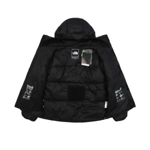TNF Cloud Down Hooded Jacket Black Lining