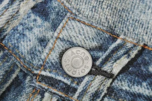 Acne Studios Minami-Aoyama Exclusive 3D Studded Denim Pants Button