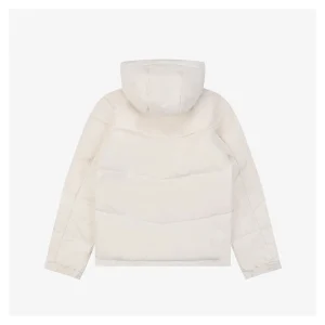 Adidas Three-Stripe Hooded Down Jacket White Back view
