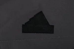 Adidas Three-Stripes Hooded Long Down Jacket Grey Brand