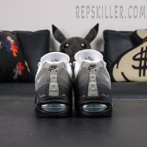 Nike Air Max 95 OG “Blue Tint” rear view of both shoes aligned