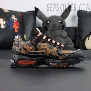 Nike Air Max 95 OG Orange Camo single shoe side profile