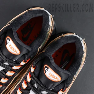 Nike Air Max 95 OG Orange Camo collar and inner lining detail