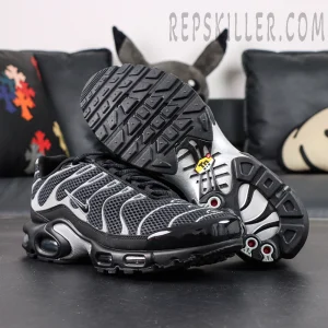 Nike Air Max Plus Premium outsole and TN Air cushioning detail with durable rubber traction