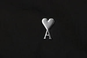 Ami Metal Heart Logo Jacket Brand