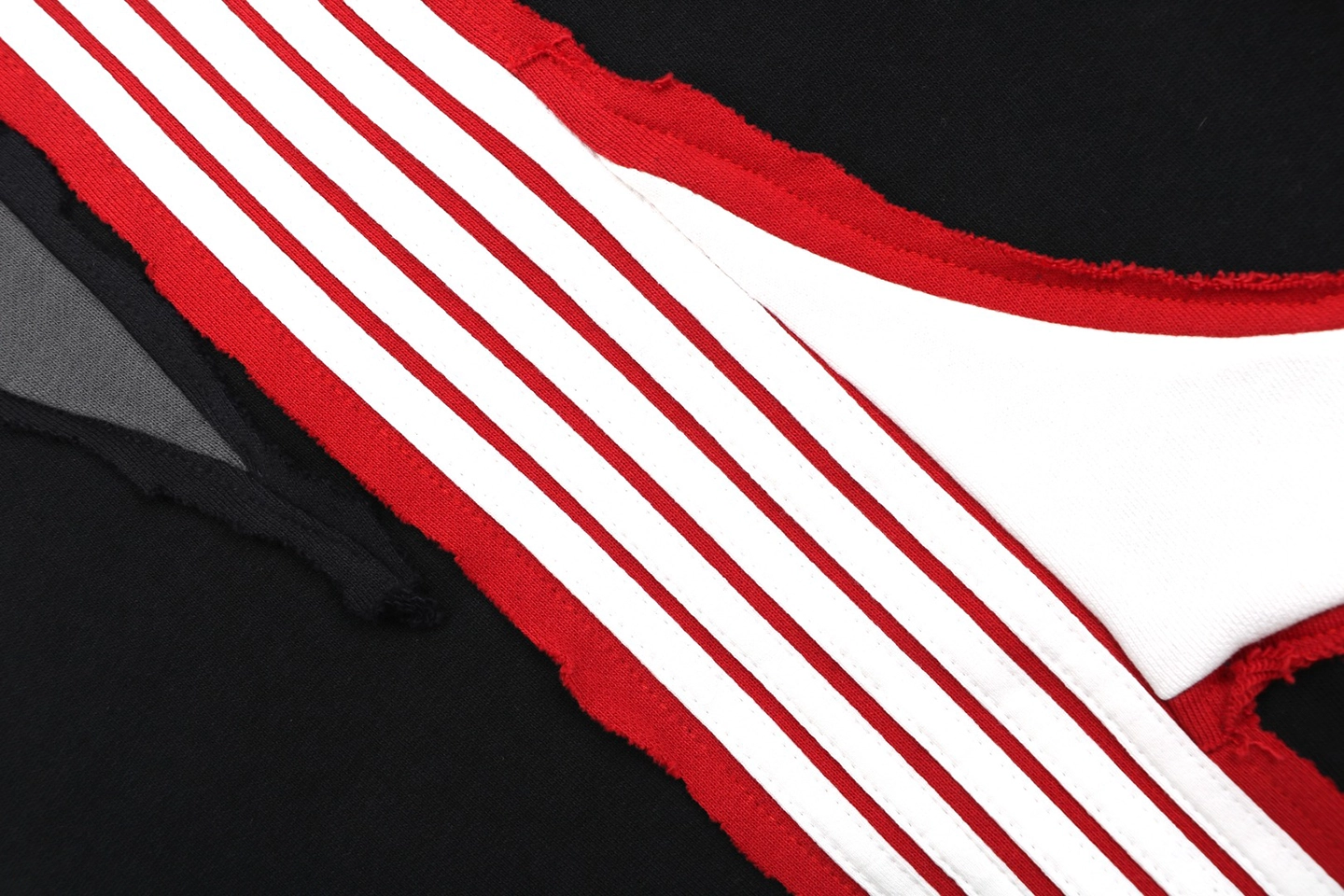 Balenciaga Colorblock Wide-Leg Runway Pants