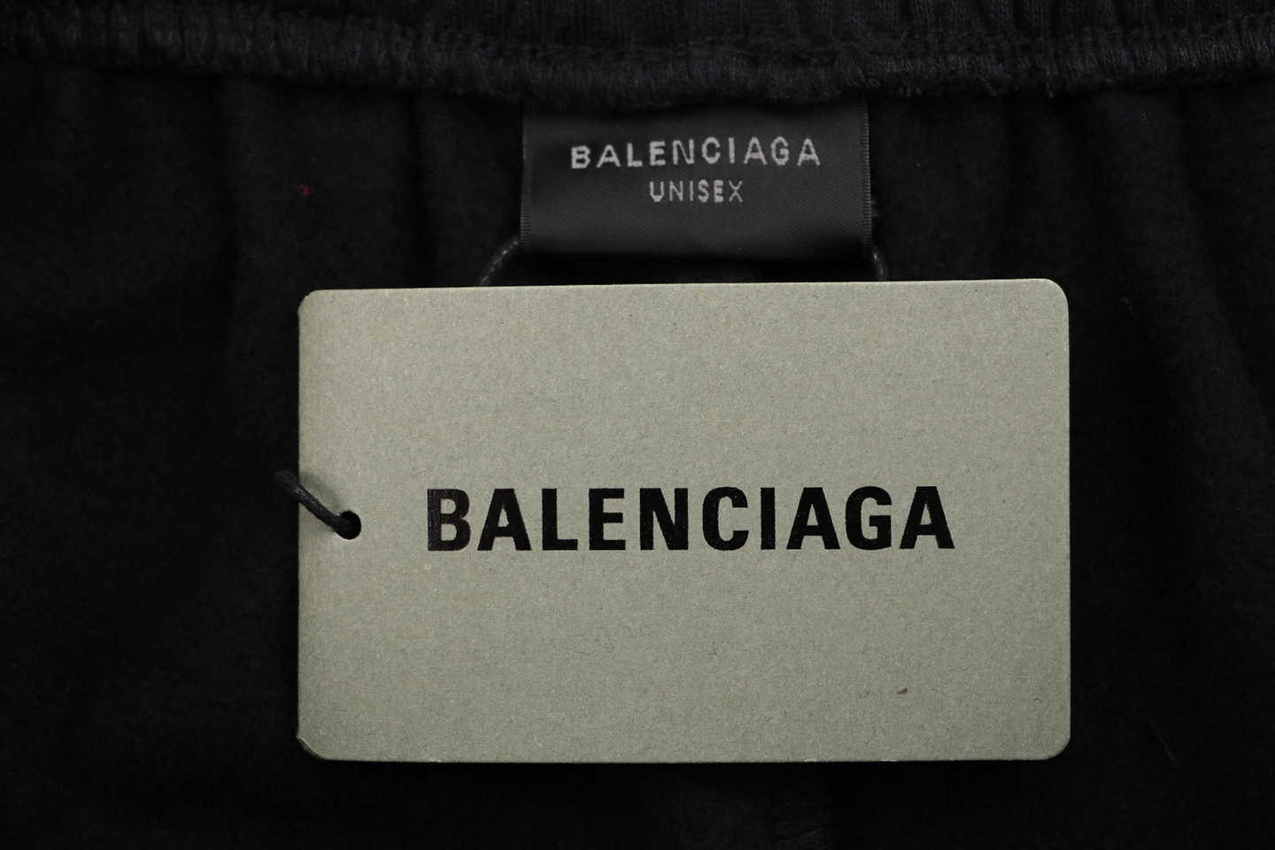 Balenciaga Colorblock Wide-Leg Runway Pants Brand label