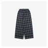 Blcg Front & Back Panel Plaid Pants