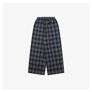 Balenciaga Front & Back Panel Plaid Pants Front view