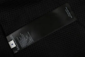 Balenciaga Oversized Circle Stand Collar Jacket Wash label