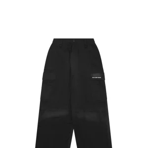 Balenciaga Pocket Logo Panelled Cargo Pants