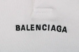 Balenciaga V-Neck Front Short Back Hoodie Brand