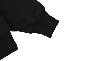 Burberry Box Logo Equestrian Knight Embroidered Hoodie Cuff