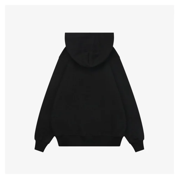 Burberry Box Logo Equestrian Knight Embroidered Hoodie Back view