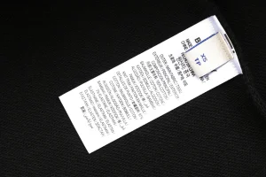 Burberry Overlapping Knight Print Crewneck Sweatshirt Black Wash label