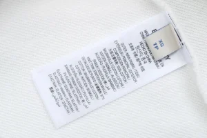 Burberry Overlapping Knight Print Crewneck Sweatshirt White Wash label