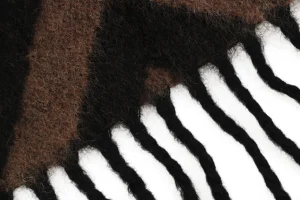 Fendi FF Monogram Reversible Wool Shawl