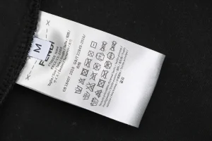 Fendi × Heytea Collaboration Crewneck Sweatshirt Wash label