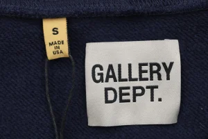 Gallery Dept Hand-Painted Graffiti Letter Hoodie Brand label