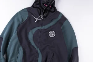 Glo Gang GLS Wave Panel Full-Zip Hoodie3