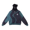 Glo Gang GLS Wave Panel Full-Zip Hoodie