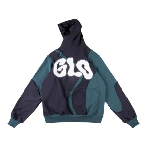 Glo Gang GLS Wave Panel Full-Zip Hoodie