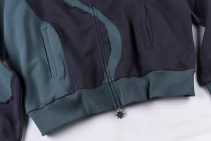 Glo Gang GLS Wave Panel Full-Zip Hoodie8