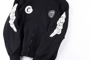 Glo Gang Nightmare Cookies Spiked Hood Full-Zip Hoodie6
