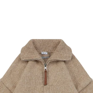 Loewe L Anagram Zip-Up Knit Jacket