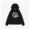 L Moon Rabbit Embroidered Hoodie